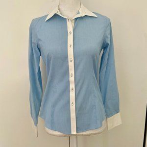 [SOLD] BROOKS BROTHERS Petite Non-Iron Tailored Fit Dress Shirt